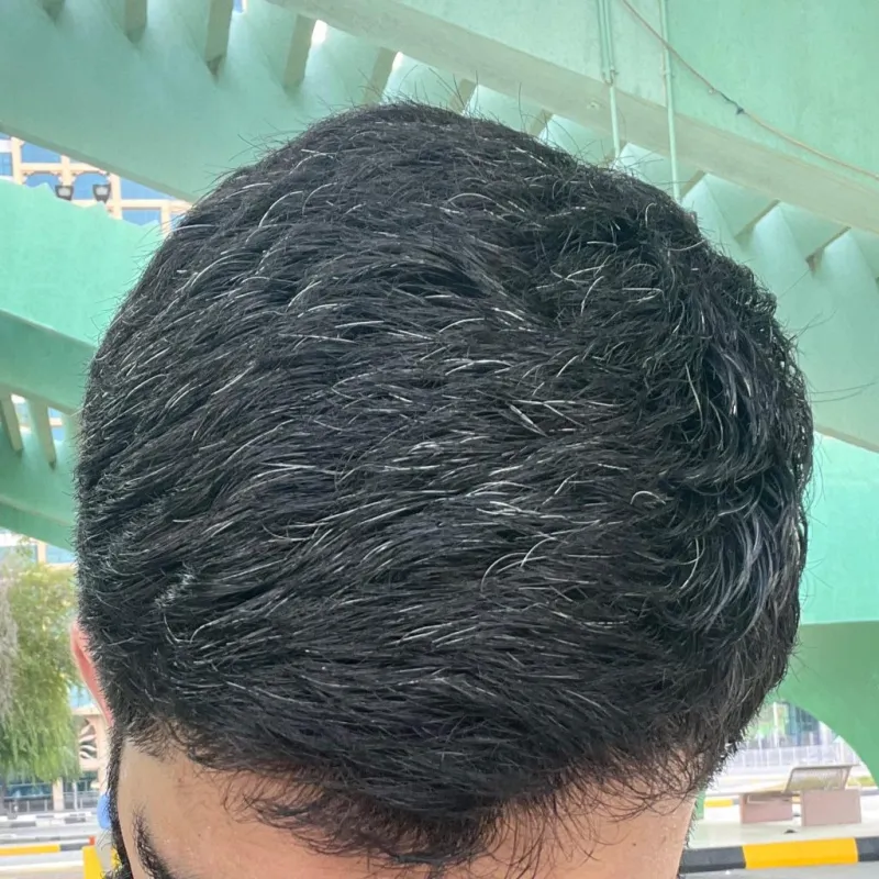 how to change grey hair to black hair?