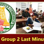 Tnpsc group 2 last minute tips